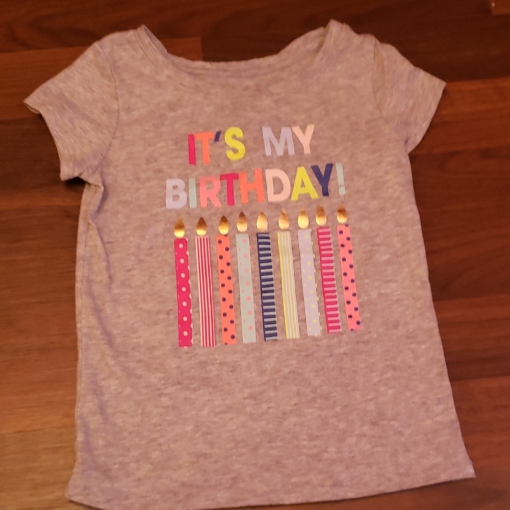 It's my birthday 3t shirt